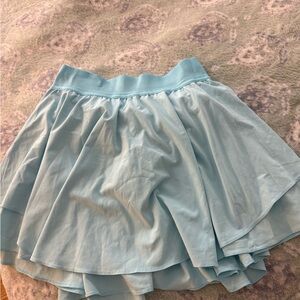 Lululemon Light Blue Skirt and sports bra